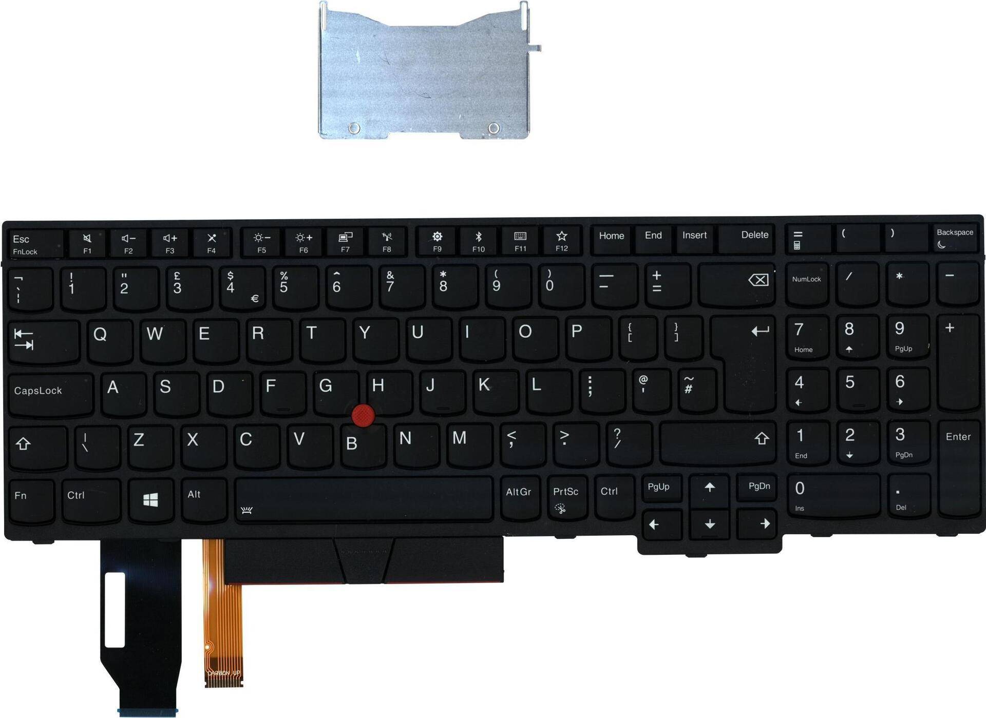 Lenovo Keyboard w/Backlight English U.K. (01YP708) (B-Ware) von Lenovo