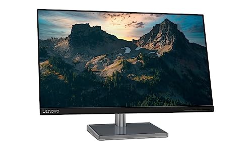 Lenovo L27q-38 | 27" WQHD Monitor | 2560x1440 | 75Hz | 350 nits | 4ms Reaktionszeit | HDMI | DisplayPort | AMD FreeSync | schwarz von Lenovo