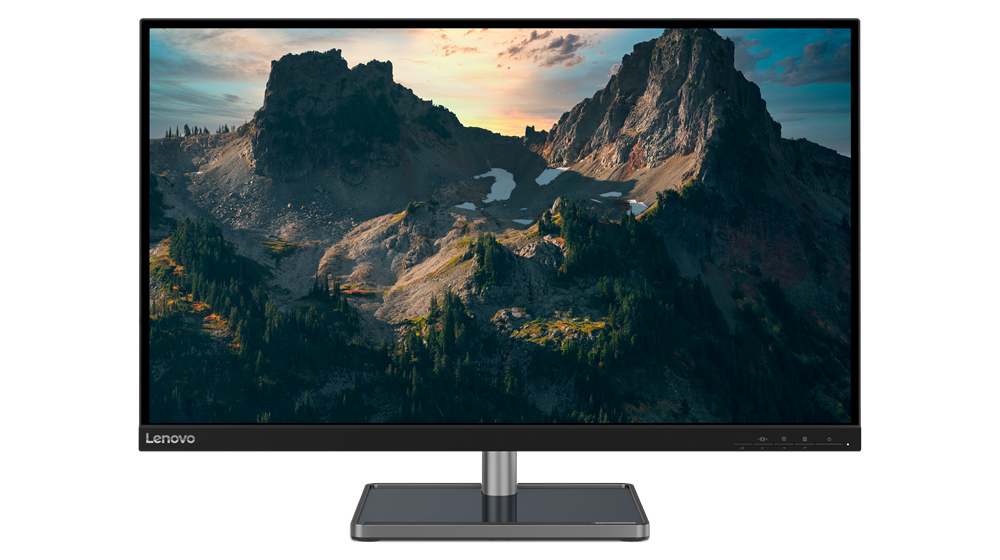 Lenovo L27q-38 68,6 cm (27 ) LED-Monitor 2560 x 1440 Pixel Quad HD LED Schwarz [Energieklasse E] (66F5GAC2EU) von Lenovo