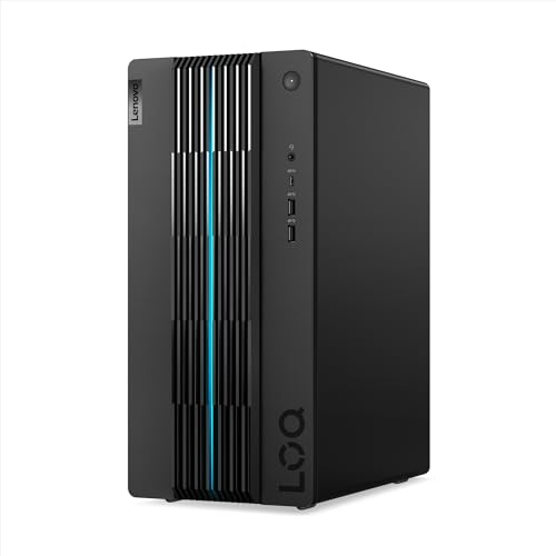 Lenovo LOQ Gaming Desktop-PC | Intel Core i5-13400F | 16GB RAM | 1TB SSD | NVIDIA GeForce RTX 4060 | Win11 Home | QWERTZ | schwarz | inkl. Tastatur & Maus | 3 Monate Premium Care von Lenovo