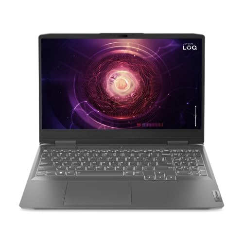 Lenovo LOQ Gaming Laptop | 16" WUXGA Display | 144Hz | AMD Ryzen 5 7640HS | 16GB RAM | 512GB SSD | NVIDIA GeForce RTX 4060 | Win11 Home | QWERTZ | grau | 3 Monate Premium Care von Lenovo