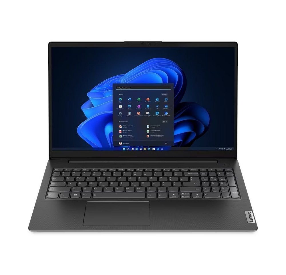 Lenovo Laptop V15, Full HD, 12 x 4,50 GHz, Business-Notebook (39,60 cm/15,6 Zoll, intel Core i5 12500H, Iris Xe Graphics, 512 GB SSD, 16 GB RAM, Windows 11 Pro) von Lenovo