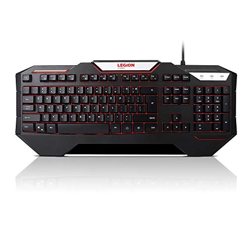 Lenovo Legion K200 Gaming-Tastatur mit Hintergrundbeleuchtung, Legion Y720, Y520, Y530 Gaming Laptops, GX30P93887 von Lenovo