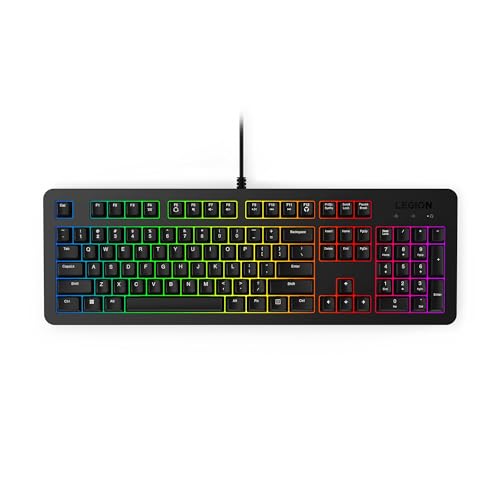 Lenovo Legion K310 RGB Gaming Tastatur | USB 2.0 | 1,8m Kabellänge | schwarz Lenovo Legion K310 RGB Gaming Tastatur | USB 2.0 | 1,8m Kabellänge | schwarz von Lenovo