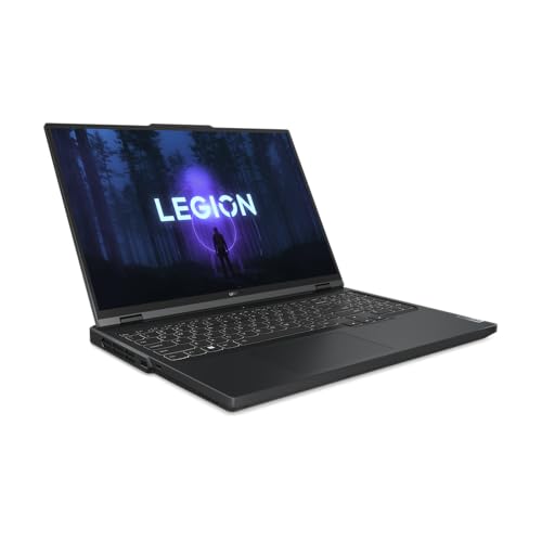 Lenovo Legion Pro 5 Gen 8 Gaming-Notebook 4060 WQXGA 165 Hz (Intel Core i7-13700HX, 32 GB RAM, 1 TB SSD, NVIDIA GeForce RTX 4060 8 GB, ohne Betriebssystem) Dunkelgrau, spanische QWERTY-Tastatur von Lenovo