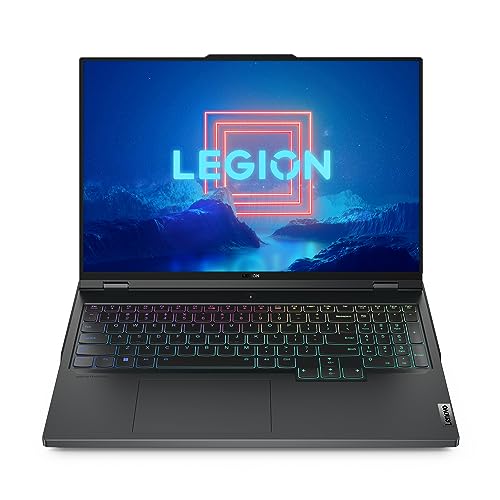 Lenovo Legion Pro 7 Gaming Laptop | 16" WQXGA Display | 240Hz | AMD Ryzen 9 7945HX | 32GB RAM | 2TB SSD | NVIDIA GeForce RTX 4080 | Win11 Home | QWERTZ | grau | 3 Jahre Premium Care von Lenovo