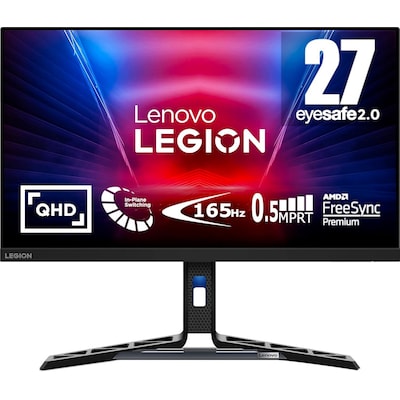 Lenovo Legion R27q-30 68,6cm (27") QHD IPS Gaming Monitor 16:9 HDMI/DP 165Hz (180Hz OC) 1ms (GtG) FreeSync Premium von Lenovo