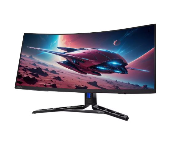 Lenovo Legion R34w-30 Gaming Monitor - 180Hz, WQHD Ultrawide AMD FreeSync Premium, 0,5ms (MPRT), 1500R Curved [Energieklasse F] (67C7GACBEU) von Lenovo