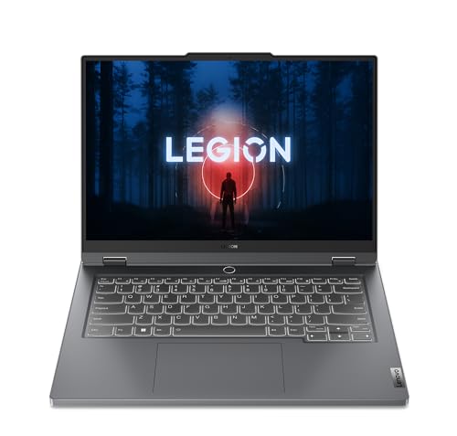 Lenovo Legion Slim 5 Gaming Laptop | 14,5" 2.8K OLED Display | 120Hz | AMD Ryzen 7 7840HS | 16GB RAM | 512GB SSD | NVIDIA GeForce RTX 4060 | Win11 Home | QWERTZ | grau | 3 Monate Premium Care von Lenovo