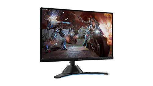 Lenovo Legion Y27q-20 68,58 cm (27 Zoll, 2560x1440, WQHD, 165Hz, WideView, entspiegelt) Monitor (HDMI, DisplayPort, 1ms Reaktionszeit, AMD Radeon FreeSync) schwarz inkl. USB Lautsprecher von Lenovo