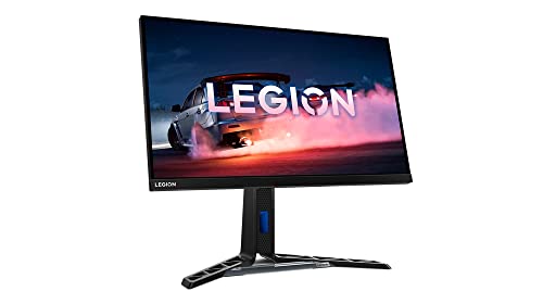Lenovo Legion Y27q-30 | 27" QHD Gaming Monitor | 2560x1440 | 180Hz | 400 nits | 0,5ms Reaktionszeit | HDMI | DisplayPort | AMD FreeSync | schwarz von Lenovo