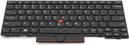 Lenovo Lite-On - Ersatztastatur Notebook - mit Trackpoint - hinterleuchtet - Englisch (USA) mit EURO-Symbol - FRU - für ThinkPad X280 20KE, 20KF (01YP149) von Lenovo