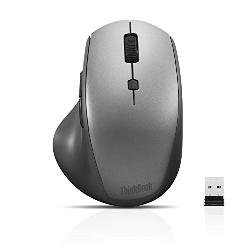 Lenovo Maus Wireless - ThinkBook Wireless Media Mouse, Schwarz von Lenovo