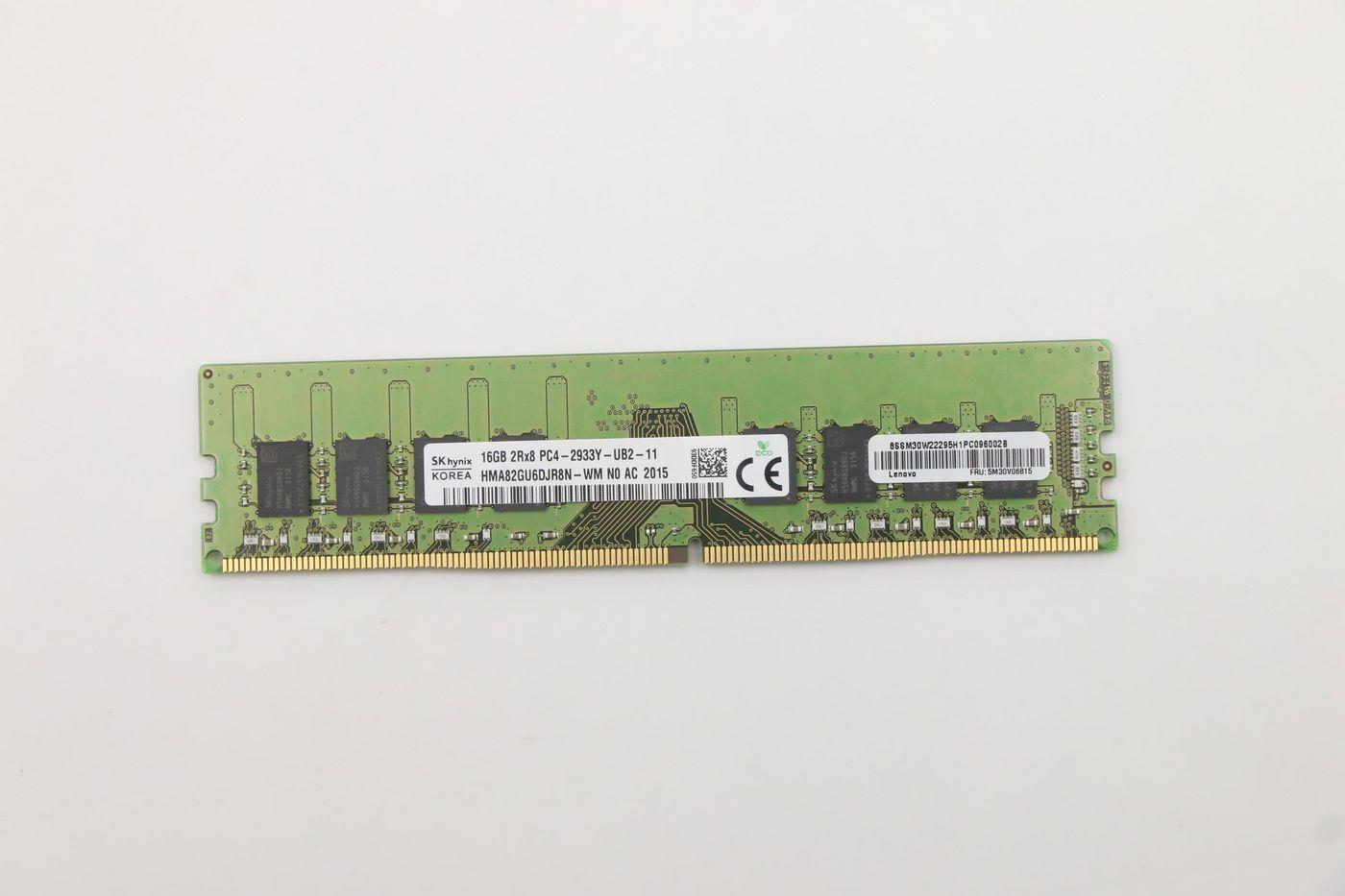 Lenovo Memory 16GB DDR4 2933 Hynix Udimm (5M30V06815) von Lenovo