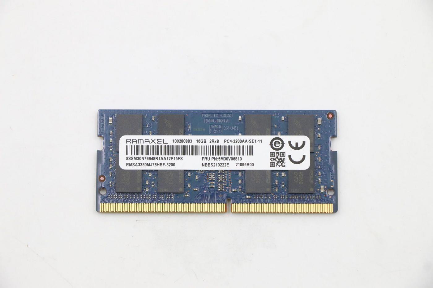 Lenovo Memory 16GB DDR4 3200 Ramaxel So-Dimm (5M30V06810) von Lenovo
