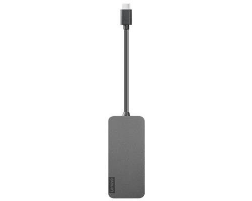 Lenovo Mini-Dockingstation USB-C to 4 Port USB-A Hub Passend für Marke: Lenovo Yoga, IdeaPad, Think von Lenovo
