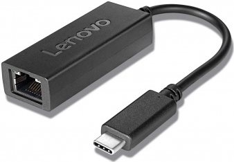 Lenovo - Netzwerkadapter - USB-C - USB-C + Gigabit Ethernet - für ThinkPad P15 Gen 1, P15v Gen 1, T14 Gen 1, T14s Gen 1, T15 Gen 1, T15g Gen 1, T15p Gen 1 von Lenovo