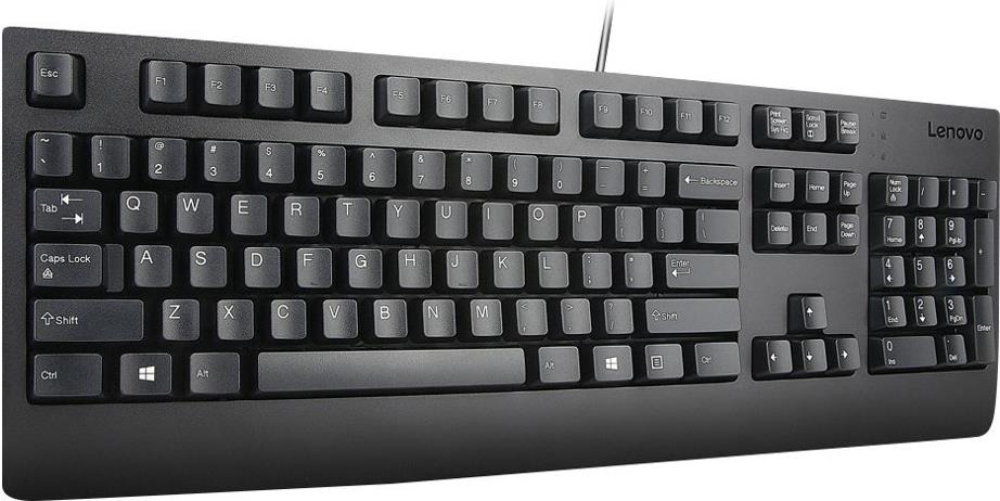 Lenovo Preferred Pro II - Tastatur - USB - QWERTZ - Deutsch - Schwarz - braune Box (4Y41R64596) von Lenovo