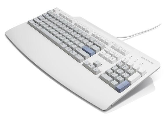 Lenovo Preferred Pro Tastatur kabelgebunden, Farbe: Pearl White von Lenovo