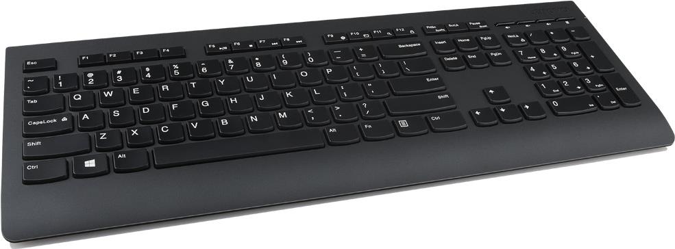 Lenovo Professional - Tastatur - drahtlos - 2.4 GHz - Deutsch - für S510, ThinkCentre M900, ThinkPad E47X, E57X, P40 Yoga, ThinkStation P410, P510, P710, P910 von Lenovo