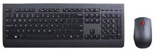 Lenovo Professional USB Tastatur, Maus-Set Deutsch, QWERTZ Schwarz von Lenovo