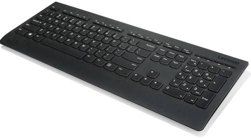 Lenovo Professional USB Tastatur Deutsch, QWERTZ Schwarz von Lenovo
