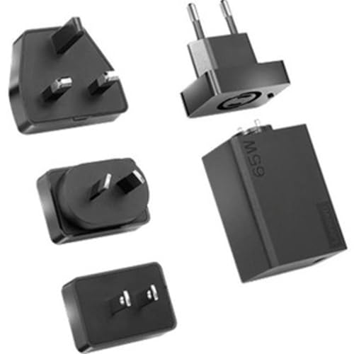 Lenovo Reiseadapter 40AW0065WW, Schwarz von Lenovo