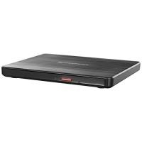 Lenovo Slim DVD Burner DB65 - Laufwerk - DVD±RW (±R DL) - 8x/8x - USB 2.0 - extern - Schwarz - für IdeaPad 3 15, Legion 5 15, ThinkPad E14 Gen 3, V14 G2 ITL, V15, V15 G2 ITL, V15 IML von Lenovo
