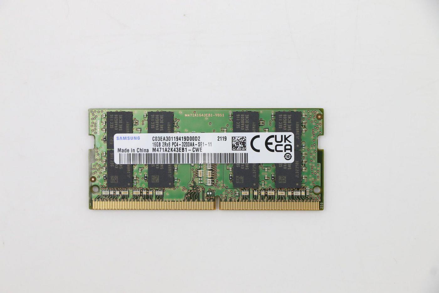 Lenovo SoDIMM 16GB DDR4 3200 Samsung (5M30Z71647) von Lenovo