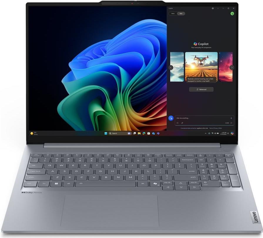 Lenovo TS / ThinkBook 16 G7 / X1P-42-100 / 16GB / 512GB SSD / 16.0 / WUXGA / Luna Grey / Win 11 Pro ARM (21NH0005GE) von Lenovo