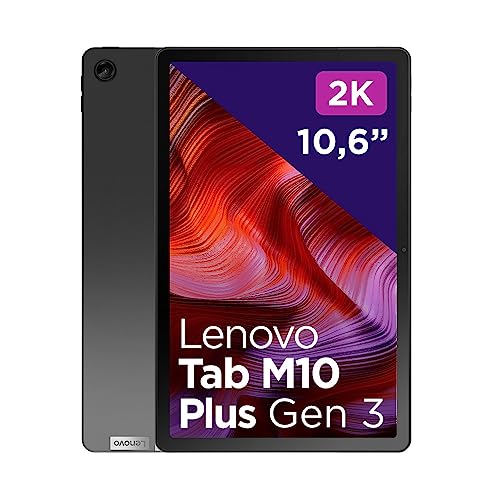 Lenovo Tab M10 Plus (3. Gen) Tablet | 10,6" 2K Touch Display | Qualcomm Snapdragon SDM680 | 4GB RAM | 128GB SSD | Android 13 | LTE | grau von Lenovo