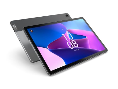 Lenovo Tab M10 Plus (3rd Gen) 2023 – Tablet 10,61 Zoll 2K (Qualcomm Snapdragon SDM680, 4 GB RAM, 64 GB erweiterbar auf 1 TB, 4 Lautsprecher, WiFi + Bluetooth, Android 12) – Dunkelgrau von Lenovo