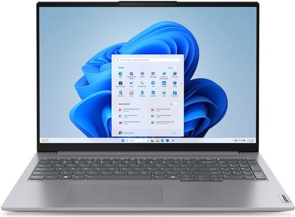 Lenovo ThinkBook 16 G7 IML 21MS - 180°-Scharnierdesign - Intel Core Ultra 7 155H / 1.4 GHz - Win 11 Pro - Intel Arc Graphics - 32 GB RAM - 1 TB SSD NVMe - 40.6 cm (16) IPS 1920 x 1200 - Wi-Fi 6E, Bluetooth - Dual Tone Arctic Gray - kbd: Deutsch - mit 1 J (21MS0054GE) von Lenovo
