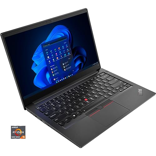 Lenovo ThinkPad E14 Gen 4 Notebook AMD Ryzen 5 5625U 35,6 cm (14") (16GB RAM, 512GB SSD, Full HD, Win11 Pro), 21EB0040GE, Schwarz von Lenovo