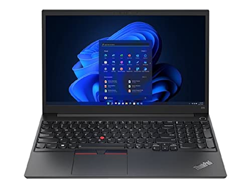 Lenovo ThinkPad E15 Gen 4 (AMD) 5825U Notebook 39,6 cm (15.6 Zoll) Full HD AMD Ryzen 7 16 GB DDR4-SDRAM 1000 GB SSD Wi-Fi 6 (802.11ax) Windows 11 Pro Schwarz, 21ED004JGE von Lenovo