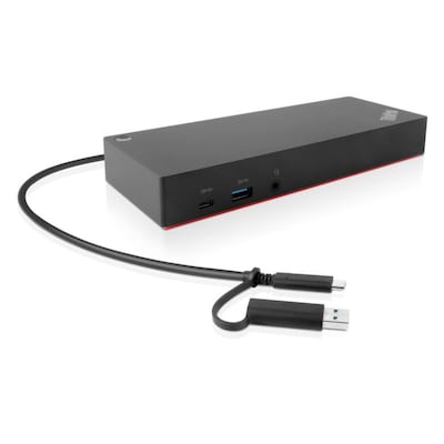 Lenovo ThinkPad Hybrid USB-C Dock mit USB A für E480, E580, etc. (40AF0135EU) von Lenovo