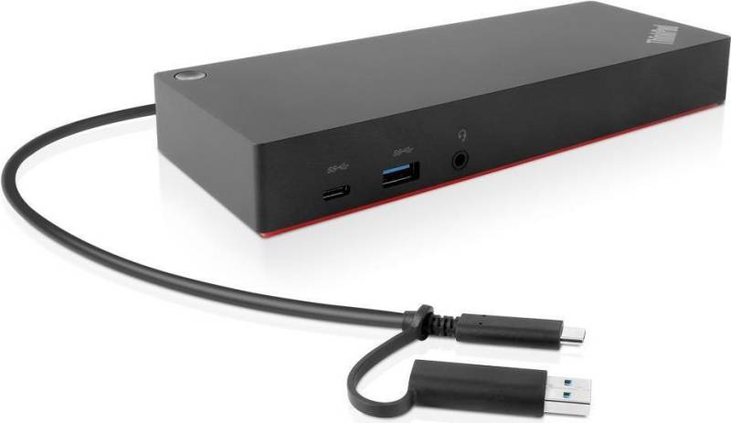 Lenovo ThinkPad Hybrid USB-C with USB-A Dock - Dockingstation - USB-C - 2 x HDMI, 2 x DP - GigE - 135 Watt - Italien Lenovo ThinkPad Hybrid USB-C with USB-A Dock - Dockingstation - USB-C - 2 x HDMI, 2 x DP - GigE - 135 Watt - Italien von Lenovo
