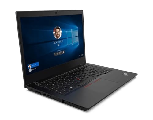 Lenovo ThinkPad L14 Gen 1 14 Zoll 1920x1080 Full HD AMD Ryzen 7 PRO 256GB SSD Festplatte 16GB Speicher Windows 11 Pro Fingerprint Webcam Notebook Laptop (Generalüberholt) von Lenovo