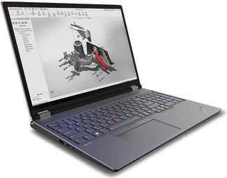 Lenovo ThinkPad P16 Mobiler Arbeitsplatz 40,6 cm (16) Touchscreen WQUXGA Intel® Core i9 i9-13980HX 64 GB DDR5-SDRAM 2 TB SSD NVIDIA RTX 5000 Ada Wi-Fi 6E (802.11ax) Windows 11 Pro Grau - Schwarz (21FA0049GE) von Lenovo