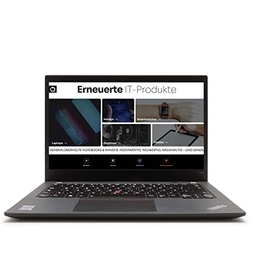 Lenovo ThinkPad T14s G2 Laptop | 14 Zoll | 1920 x 1080 | Intel Core i7-1185G7 | 32 GB DDR4 RAM | 512 GB NVMe | DE-QWERTZ | Windows 11 Pro | 1 Jahr Garantie | (Generalüberholt) von Lenovo