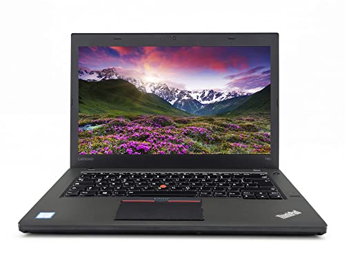 Lenovo ThinkPad T460 Leistungsstarker Laptop | Intel Core i5-6 Gen. | 14 Zoll WXGA | 1366x768 | 8 GB RAM 256 GB SSD | Windows 10 Pro | KBD-DE (Generalüberholt) von Lenovo