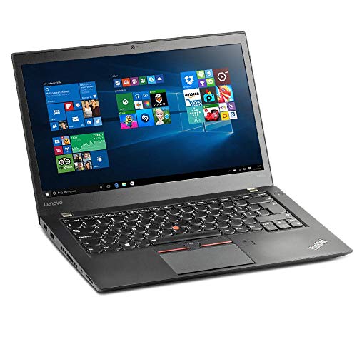 Lenovo ThinkPad T460s 14 Zoll 1920×1080 Full HD Intel Core i5 256GB SSD Festplatte 8GB Speicher Windows 10 Pro inkl. Software Paket Webcam Fingerprint Reader Notebook Laptop (Generalüberholt) von Lenovo
