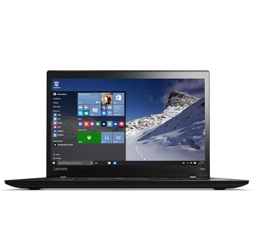 Lenovo ThinkPad T460s FHD Businss Laptop, 14 Zoll, Intel Core i5-6300U, 8GB RAM, 256GB SSD, US-Tastatur, Windows 10 Pro (Generalüberholt) von Lenovo