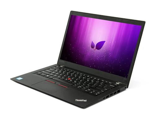 Lenovo ThinkPad T470s, Mobiles Business Notebook, Intel i7 2x2.7 GHz Prozessor, 16 GB Arbeitsspeicher, 256 GB SSD, 14 Zoll Display, Full HD, 1920x1080 IPS, Cam, Windows 11 Pro TS7 (Generalüberholt) von Lenovo