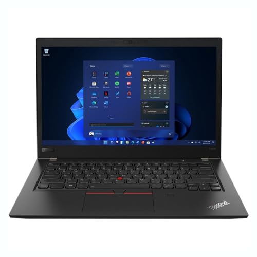 Lenovo ThinkPad T480s 14 Zoll 1920x1080 Full HD Intel Core i5 8250U 512GB SSD Festplatte 8GB Speicher Windows 11 Pro Webcam Notebook Laptop (Generalüberholt) von Lenovo