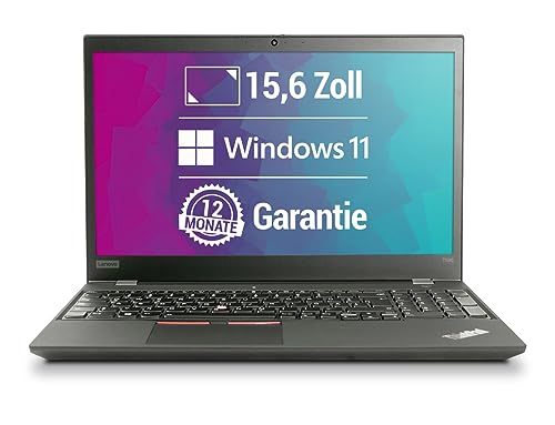 Lenovo ThinkPad T590 15,6 Zoll Full HD Laptop Intel Core i5-8365U@ bis zu 4,1 GHz 24 GB 512 GB SSD mit Windows 11 Pro & GRATIS Antiviren-Software inkl. 12 Monate Garantie (Generalüberholt) von Lenovo