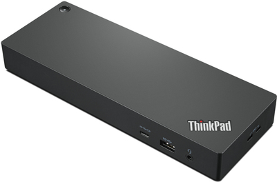 Lenovo ThinkPad Thunderbolt 4 WorkStation Dock - Port Replicator - Thunderbolt 4 - HDMI, 2 x DP, 2 x Thunderbolt - GigE - 300 Watt - für ThinkPad P1 Gen 4, P15 Gen 2, P15v Gen 2, P17 Gen 2, T15p Gen 2, X1 Extreme Gen 4 von Lenovo