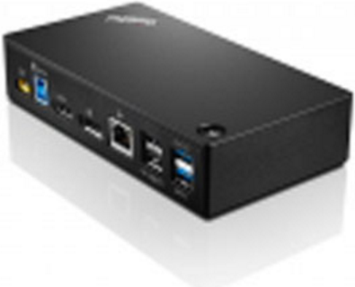Lenovo ThinkPad USB 3.0 Ultra Dock - Dockingstation - USB - HDMI - GigE - 45 Watt - Italien von Lenovo