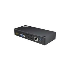 Lenovo ThinkPad USB-C Dock - Dockingstation - USB-C - VGA - GigE - 90 Watt - Dänemark - für ThinkPad E14 Gen 4, E15 Gen 4, L13 Yoga Gen 3, L14 Gen 3, T14s Gen 3, X1 Nano Gen 2 von Lenovo