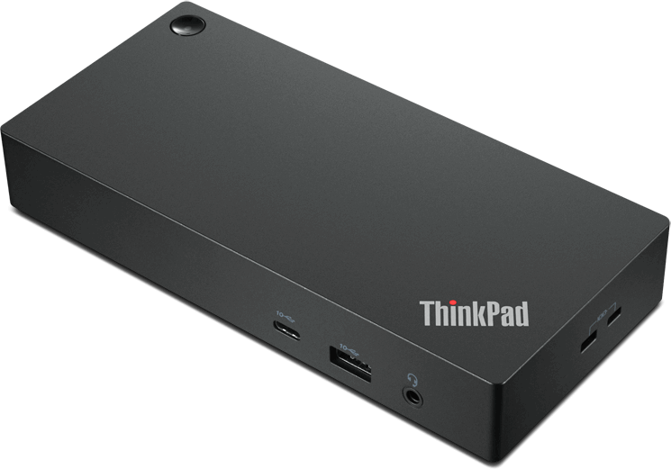 Lenovo ThinkPad Universal USB-C Dock - Dockingstation - USB-C - HDMI, 2 x DP - GigE - 90 Watt - für ThinkPad X1 Carbon Gen 8, X1 Carbon Gen 9, X1 Yoga Gen 5, X1 Yoga Gen 6 (40AY0090EU) von Lenovo
